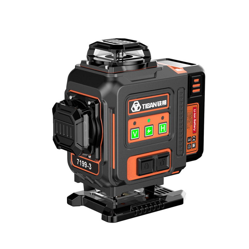 Industrial Laser Line Projector - Nivel Láser Verde de 16 Líneas