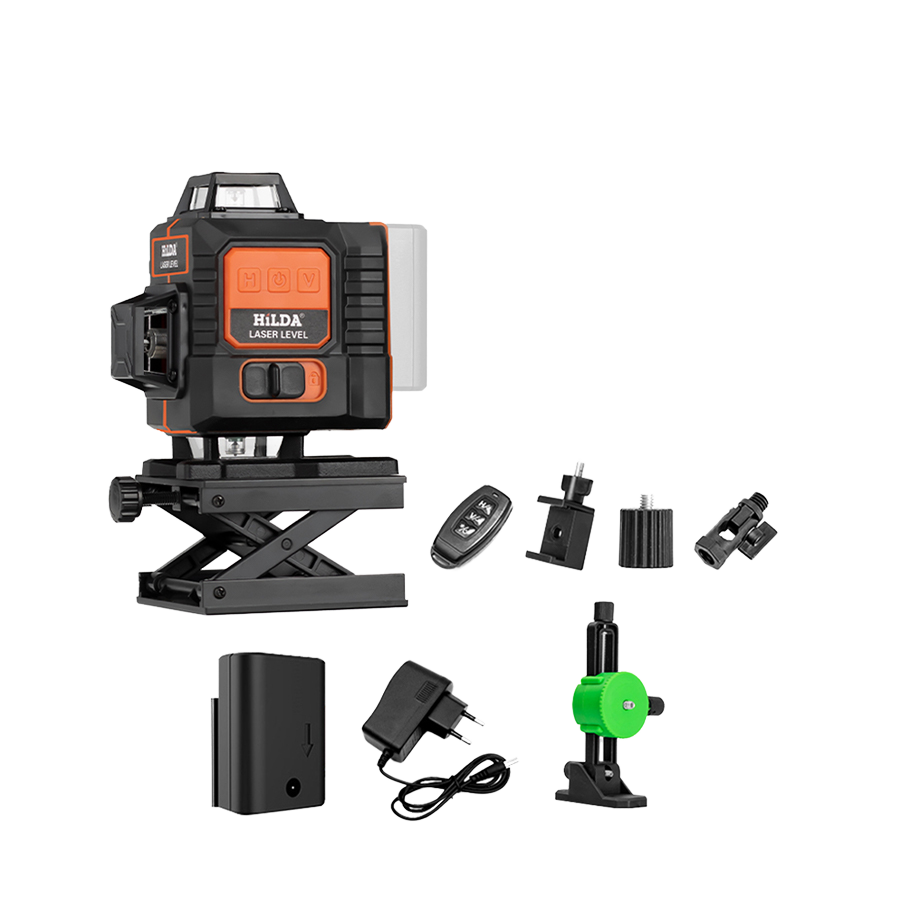 Industrial Laser Line Projector - Nivel Láser Verde de 16 Líneas