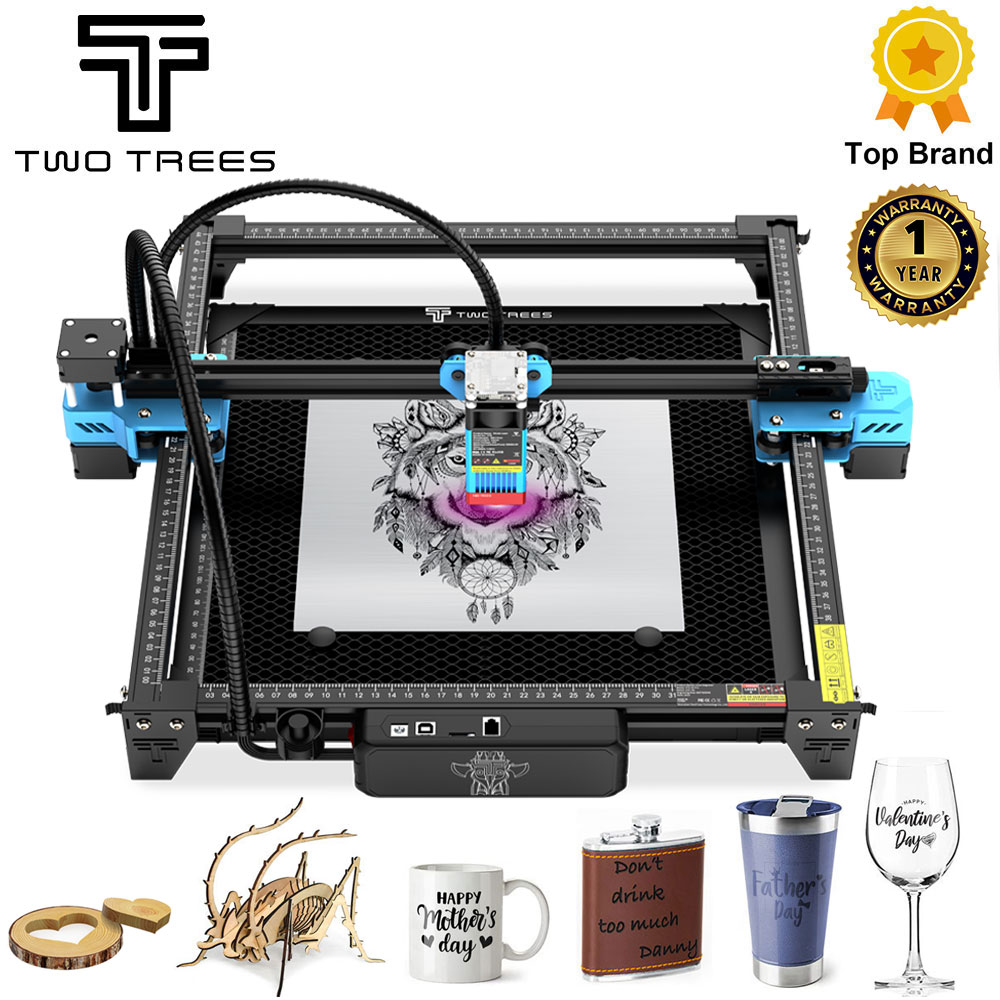 Industrial Laser Etching Machine - Grabador láser TwoTrees TTS-55 Pro con