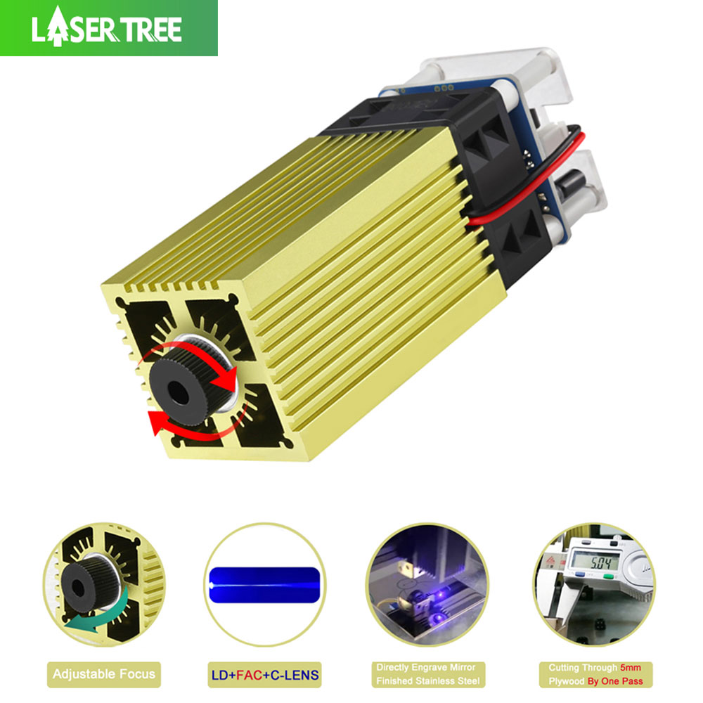 Industrial Laser Blasting - Árbol láser 4W 5W módulo láser