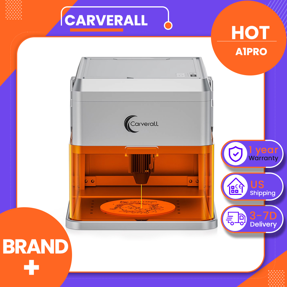 Industrial Laser Etching Machine - Grabador Láser Carverall A1PRO de 10W