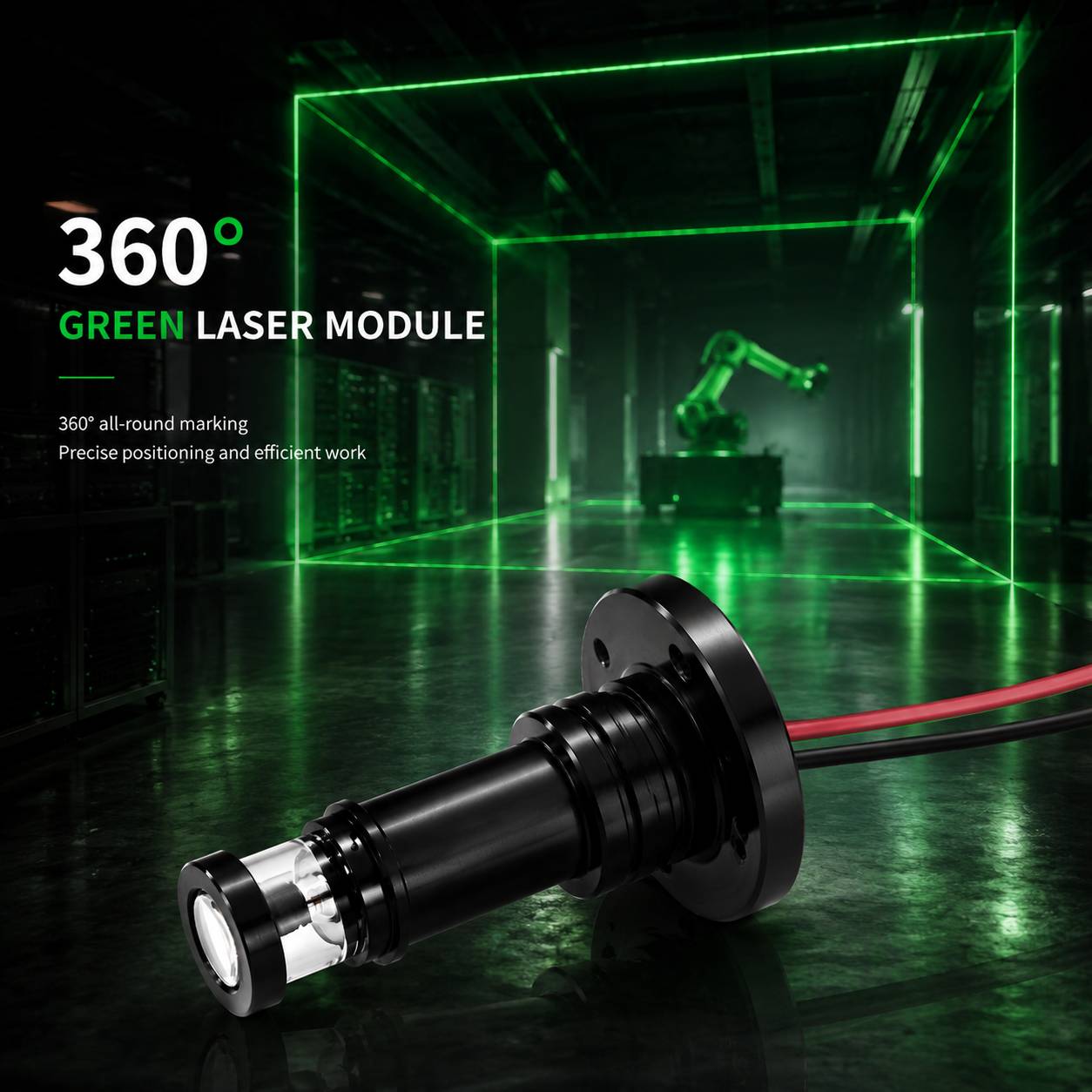 Módulo de Línea Láser Roja Ind - Industrial Laser Light reseña y precio