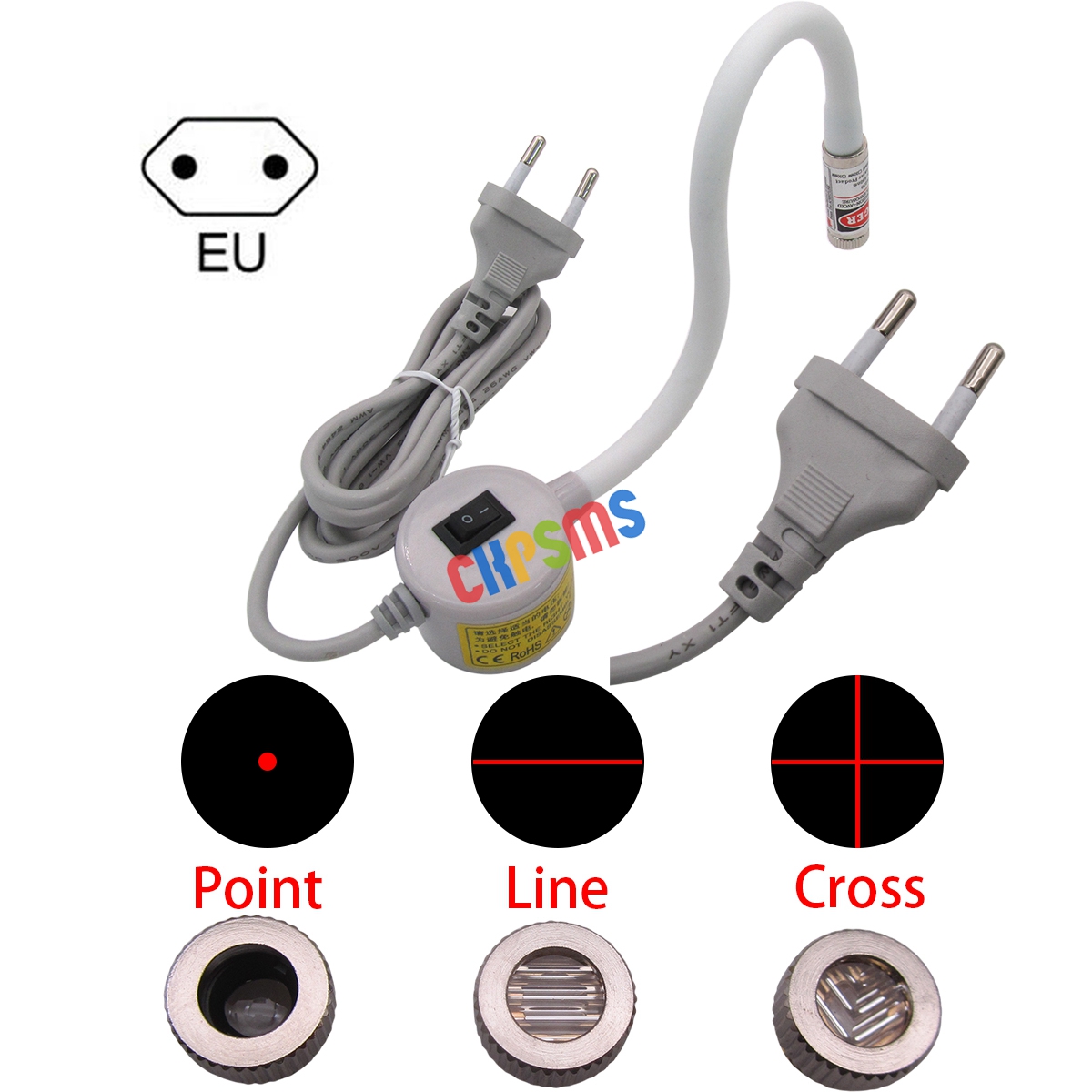 220V-240V Enchufe EU, Línea, C - Industrial Laser Light reseña y precio