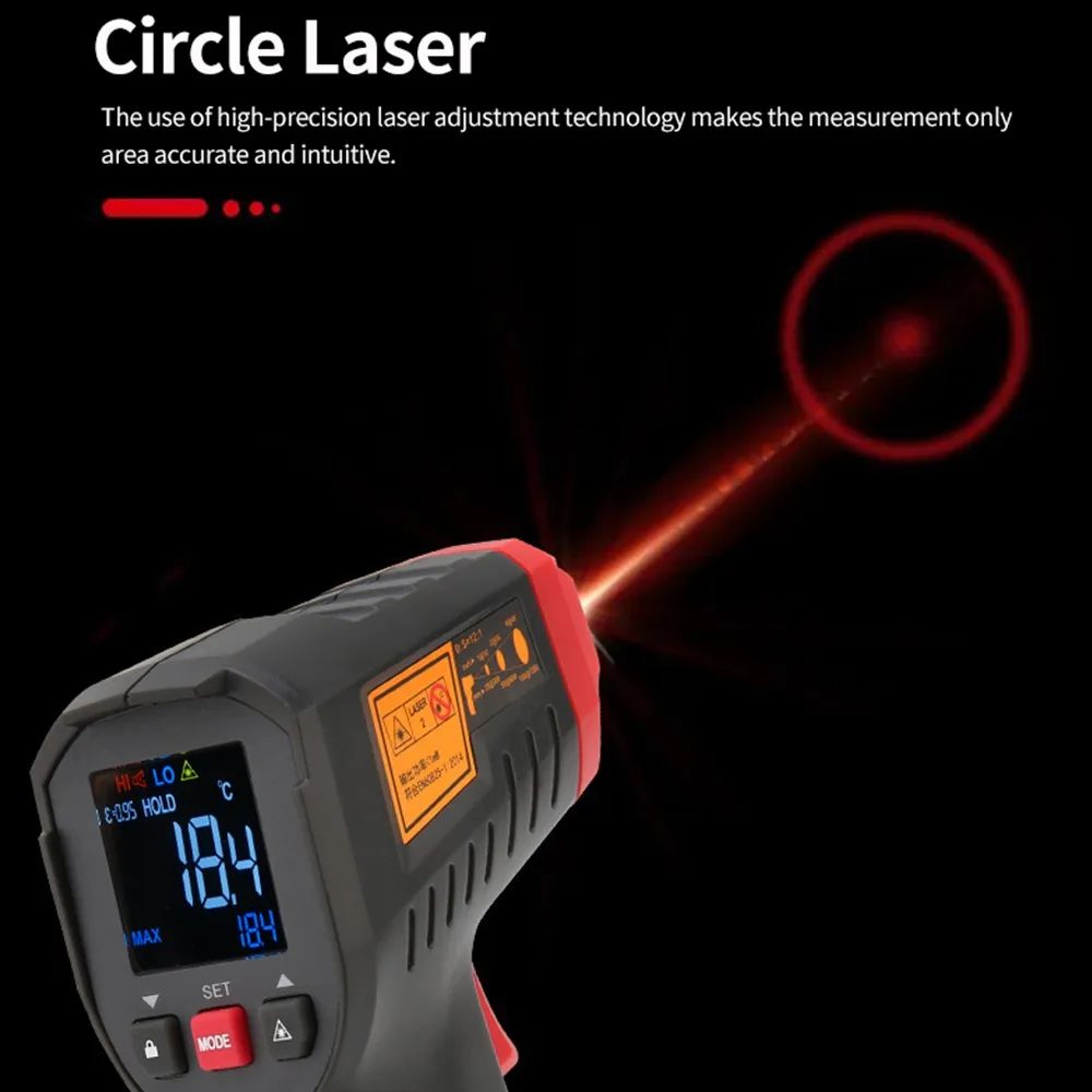 Termómetro Digital UNI-T UT306 - Industrial Laser Sensor reseña y precio