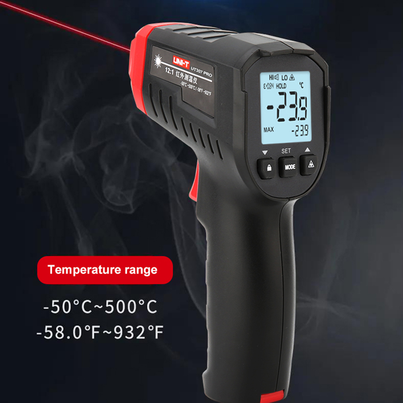 Termómetro Digital UNI-T UT306 - Industrial Laser Sensor reseña y precio