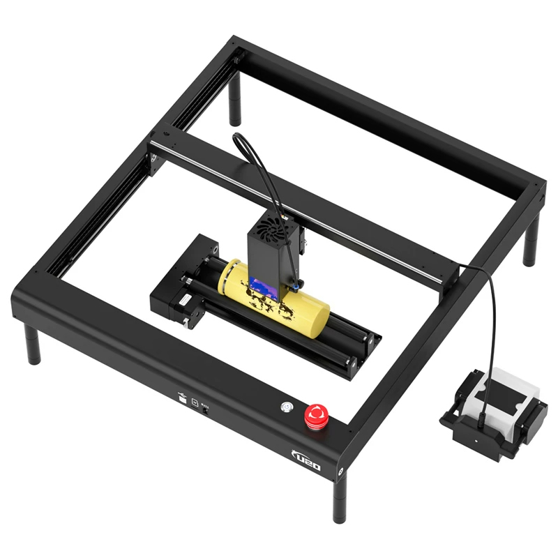 Grabador láser de 20W U20, máq - Air Assist Pump Laser reseña y precio