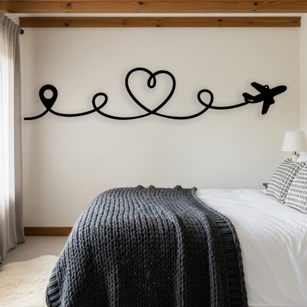 Arte de pared metálico plano p - Industrial Laser Power reseña y precio