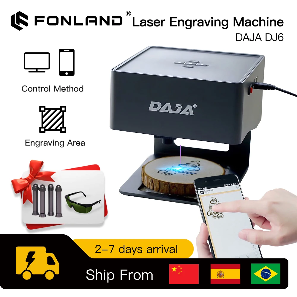 Grabador láser DAJA CNC DIY DJ - Industrial Laser Blasting reseña y precio