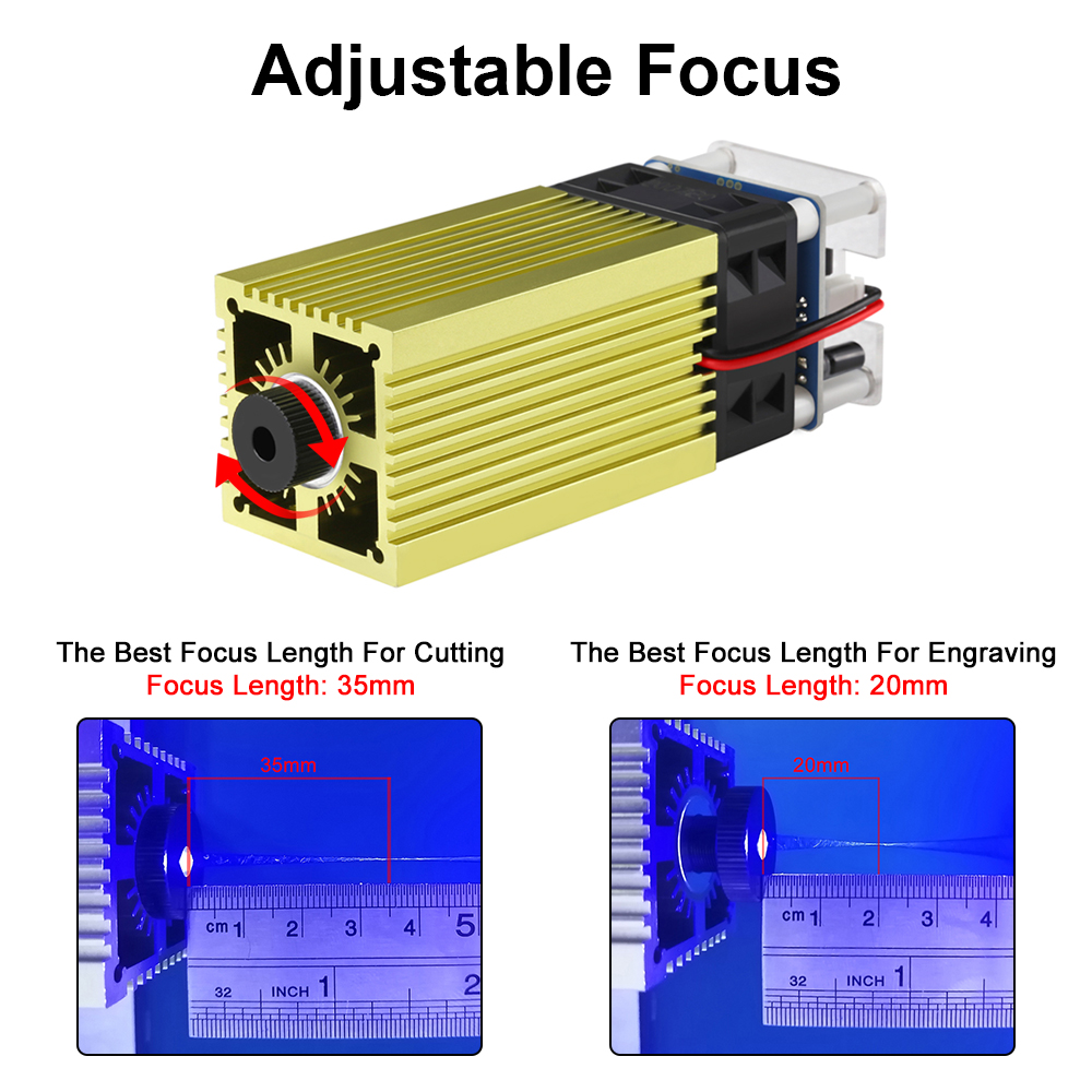 Árbol láser 4W 5W módulo láser - Industrial Laser Blasting reseña y precio