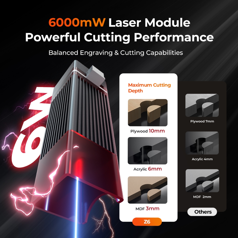 ELIDOR Z6 6W grabador y máquin - Industrial Laser Blasting reseña y precio
