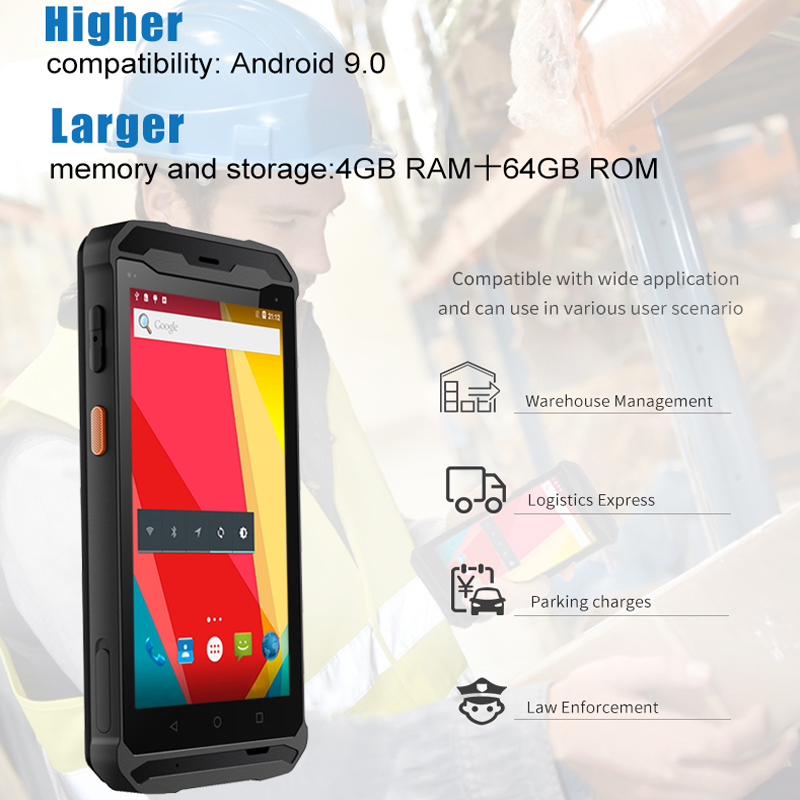 RUGLINE 5,5 pulgadas Android P - Industrial Laser Light reseña y precio