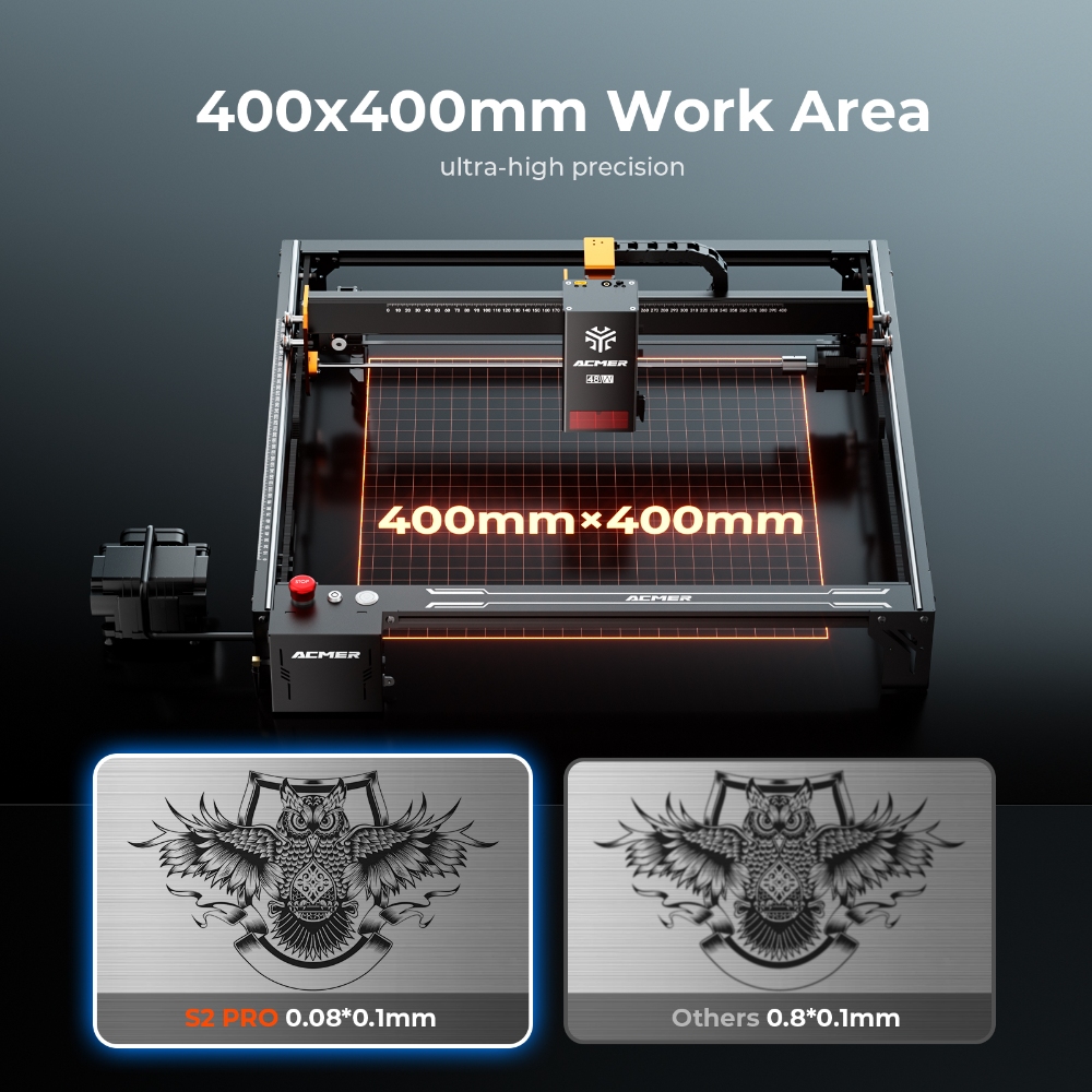 Máquina de Grabado Láser ACMER - Industrial Laser Sensor reseña y precio
