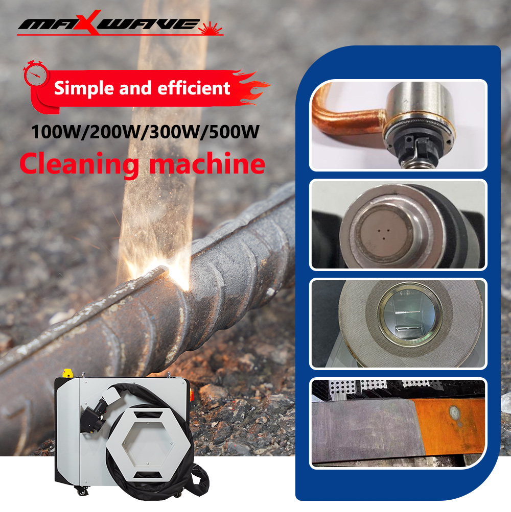 Limpiador Láser Maxwave de 300 - Industrial Laser Paint Remover reseña y precio