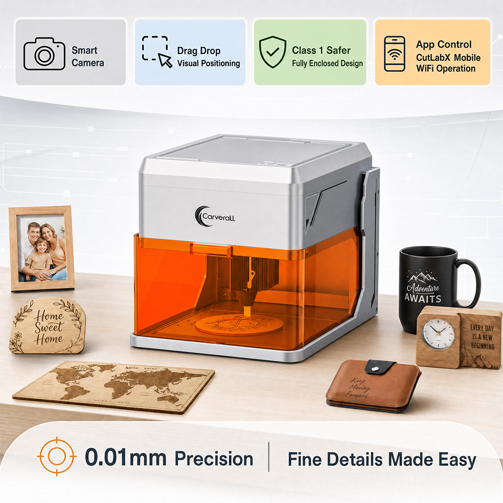 Grabador Láser Carverall A1PRO - Industrial Laser Etching Machine reseña y precio