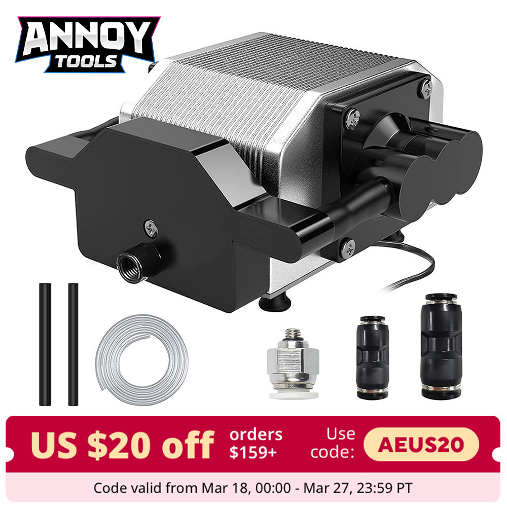 Asistente de Aire para Cortado - Air Assist Pump Laser reseña y precio