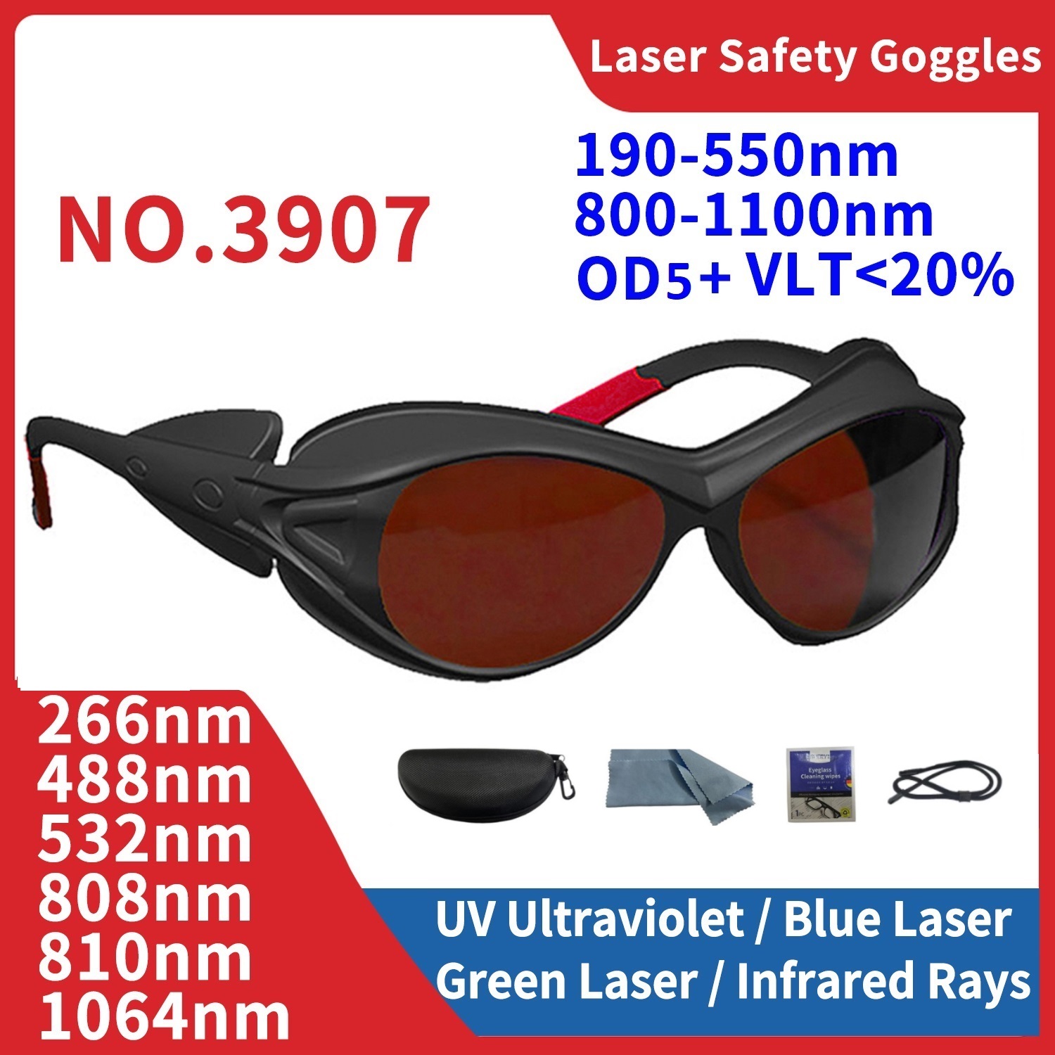 Gafas láser gafas protectoras  - Industrial Yag Laser reseña y precio